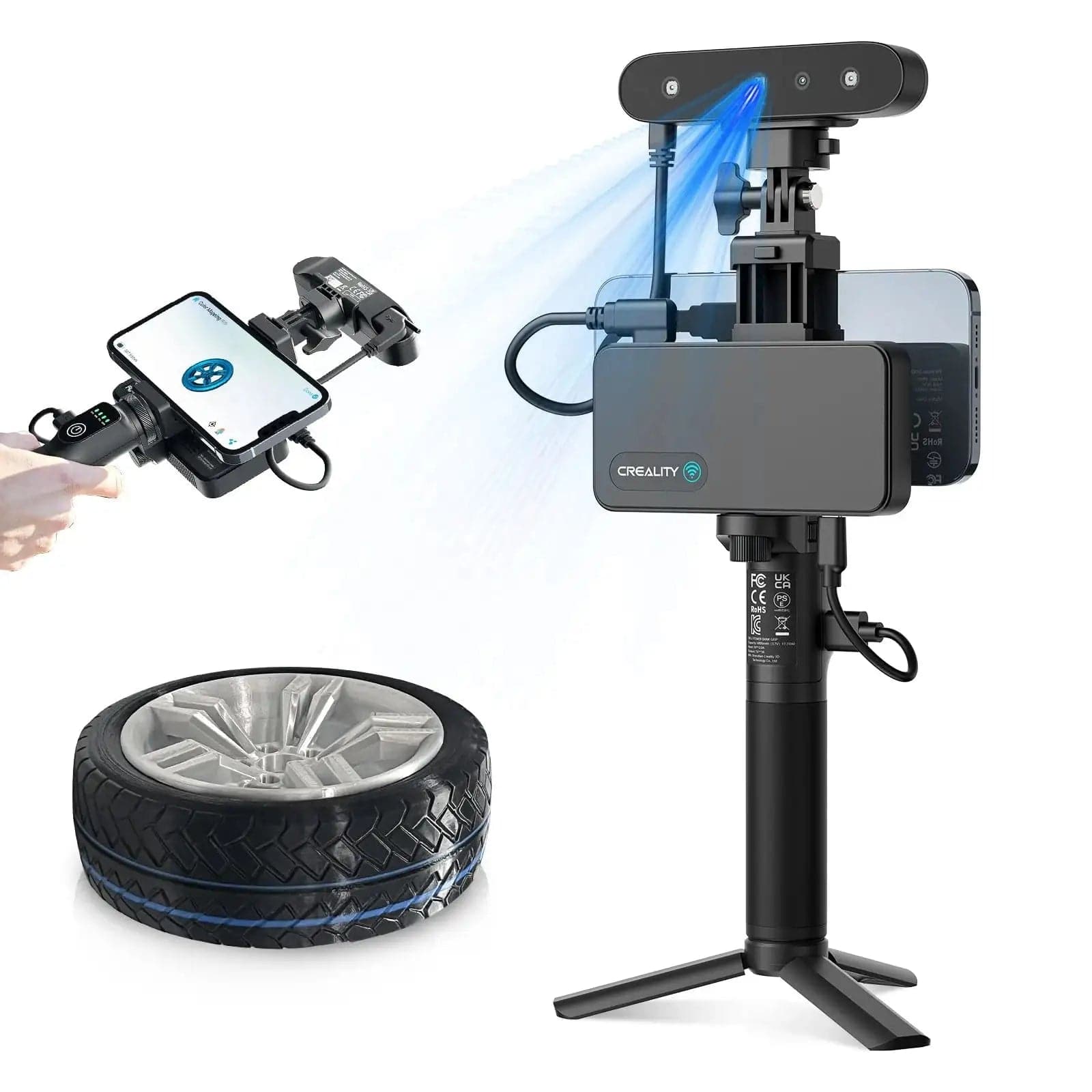 2024 Creality 3D-Scanner CR-Scan Ferret 3D-Scanner für 3D-Druck und  Modellierung