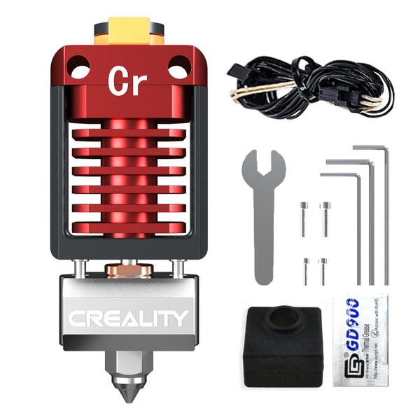 【Upgraded】Official CR Spider All Metal Hotend Kit, Support 300℃ High Temperature Printing, Fits Ender3/Ender3 Pro/Ender3 V2/Ender3 Max/Ender 3s/Ender 5/Ender5 Pro/Ender5 Plus/CR10 (32Bit, 24V)