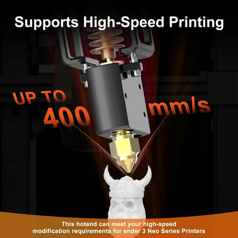 YOOPAI Spark All Metal Hotend, Supports 300℃ High Temperature High SpeFeatures:

【Ship From Amazon FBA Warehouse】Same shipping service with Amazon. Enjoy reliable performance and fast shipping with the Amazon FBA Warehouse.


【Ender 3 Metal Hotend, Supports 300℃ High Temperature High Speed Printing3D Printer Accessories